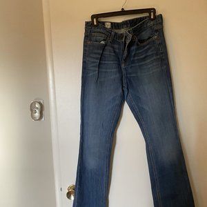 Lands End Canvas Boot Cut Jeans